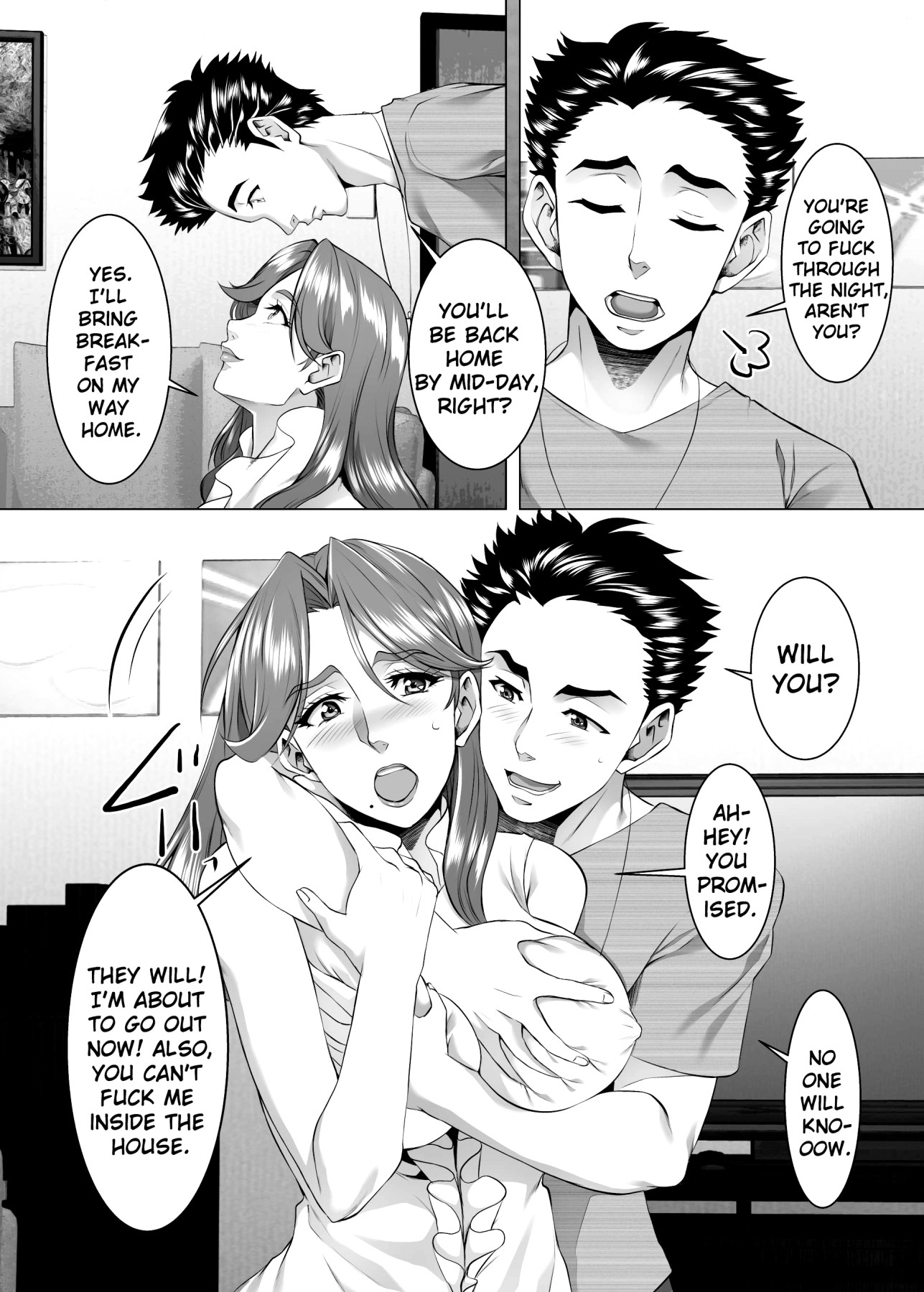 Hentai Manga Comic-Your Mom's A Pretty Good Woman, Huh?-Chapter 8-3